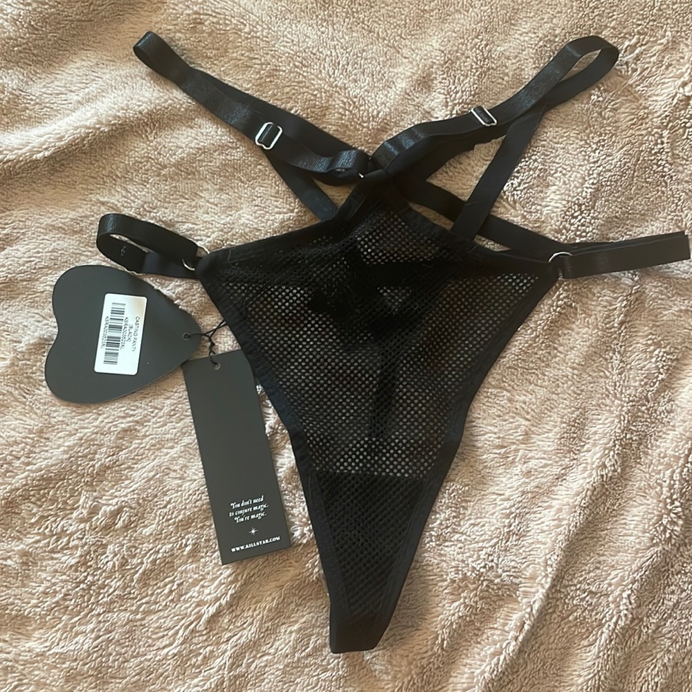Killstar casting panty size Xl. Black. NWT